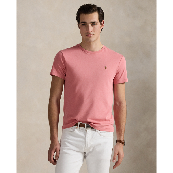 Made with the same fabric as our Soft Cotton Polo shirts, this style is cut from luxe interlock with an ultrasmooth finish.