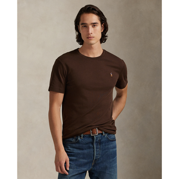 Made with the same fabric as our Soft Cotton Polo shirts, this style is cut from luxe interlock with an ultrasmooth finish.