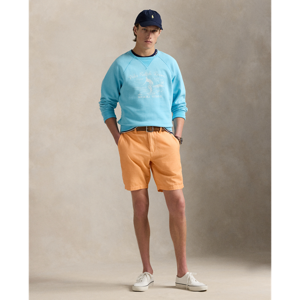 Short classique en lin et coton 21,6 cm - Polo Ralph Lauren - Modalova