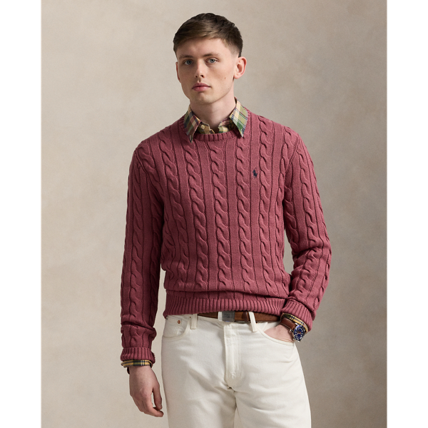 Pull en coton torsadé - Polo Ralph Lauren - Modalova