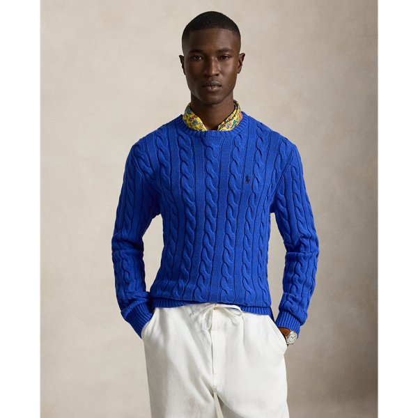Maglia in Cotone a Trecce Ralph Lauren - Stile e Comfort