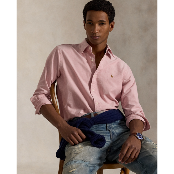 Chemise Oxford ajustée - Polo Ralph Lauren - Modalova