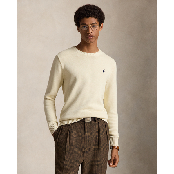 Cotton Crewneck Jumper
