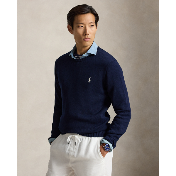 Maglia Girocollo in Cotone Ralph Lauren - Comfort e Stile