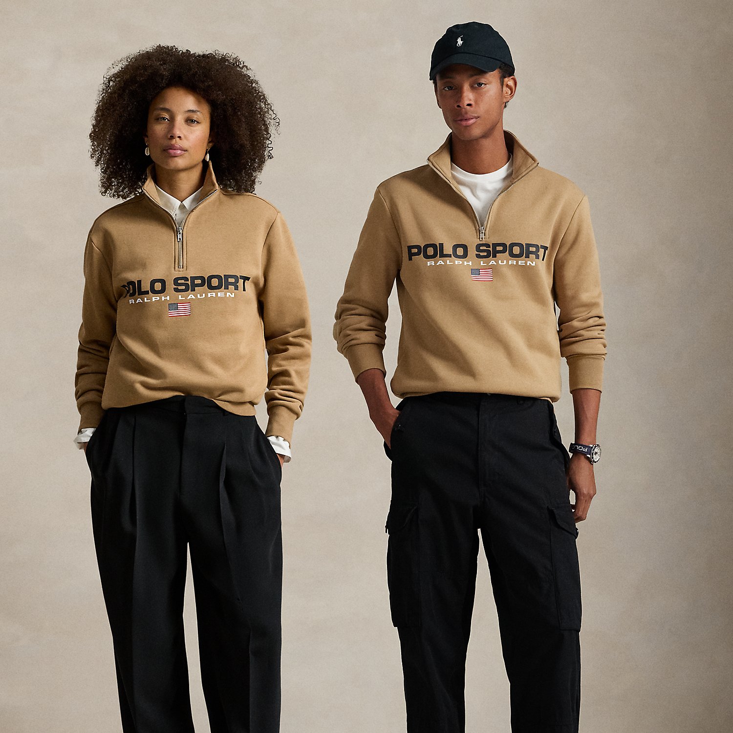 Our iconic Polo Sport logo adds throwback style to this unisex cotton-blend sweatshirt.