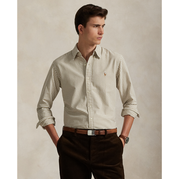 Chemise Oxford vichy Custom Fit - Polo Ralph Lauren - Modalova