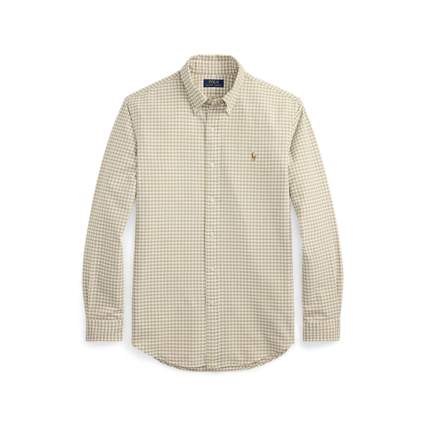 Camicia Oxford Vichy Custom-Fit Ralph Lauren
