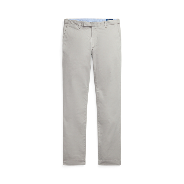 Ralph Lauren Greenwich Slim Fit Chino Pant In Gray