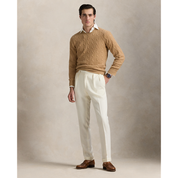 Le pull en cachemire torsadé iconique - Polo Ralph Lauren - Modalova