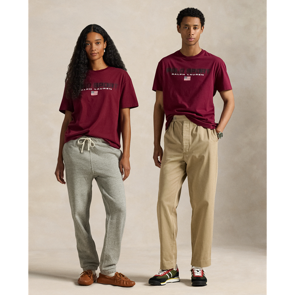 Finished with our Polo Sport logo, this unisex T-shirt is garment-dyed and washed for an authentic vintage look.