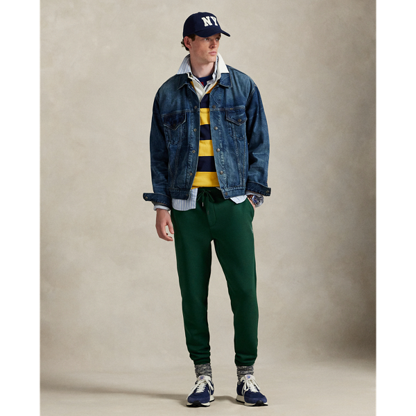 Ralph Lauren Double-knit Jogger Pant In Green