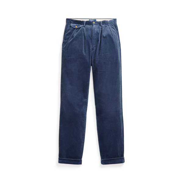 Ralph Lauren Whitman Relaxed Fit Corduroy Pant In Blue