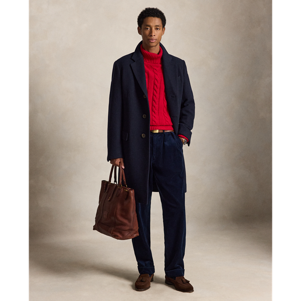 Pantaloni Whitman in Velluto Relaxed-Fit Ralph Lauren