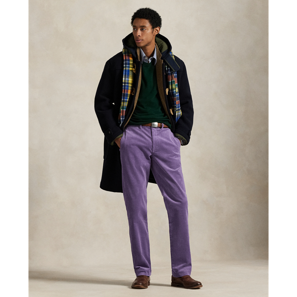 Made with soft cotton and a hint of stretch, these trousers are a modern take on classic corduroy.