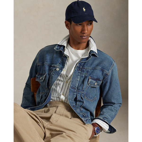 Chemise Oxford rayée Slim Fit - Polo Ralph Lauren - Modalova