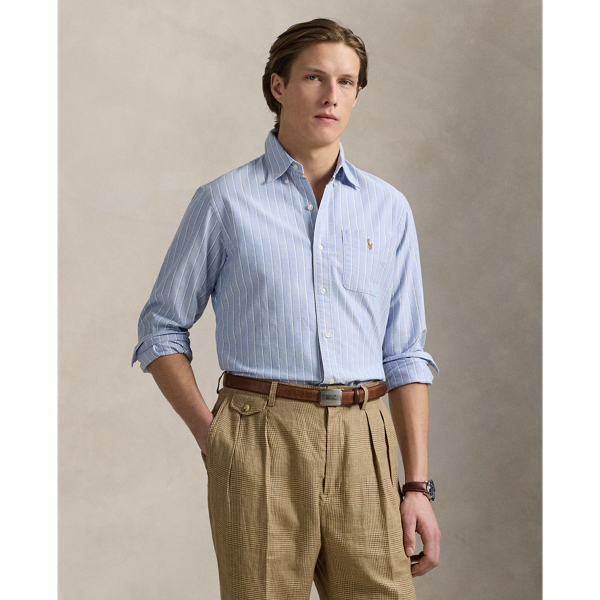 Chemise Oxford rayée Slim Fit - Polo Ralph Lauren - Modalova