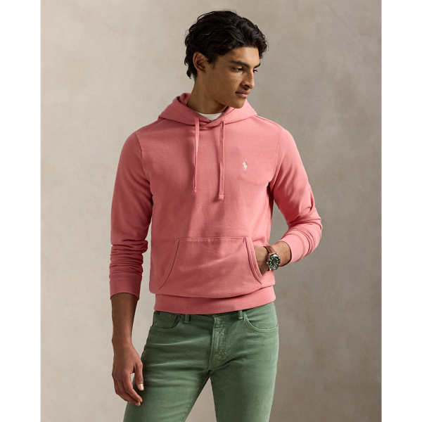 Crafted from loopback cotton, which is lighter in weight than our RL Fleece, this hoodie is specially washed for a vintage-inspired look and features a soft terry-like interior. It's detailed with our signature embroidered Pony on the chest.