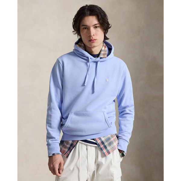 Felpa con Cappuccio Ralph Lauren in Cotone Loopback