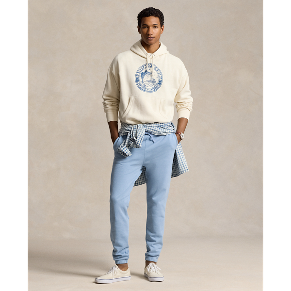 Polo Ralph Lauren Loopback Fleece Sweatpant In Channel Blue