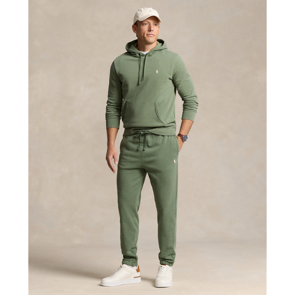 Polo Ralph Lauren Loopback Fleece Sweatpant In Cargo Green