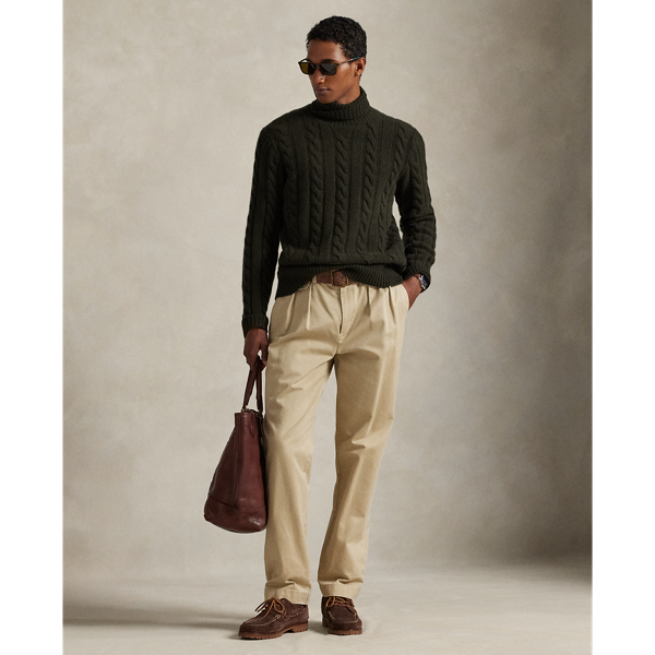 Pull torsadé en laine et cachemire - Polo Ralph Lauren - Modalova
