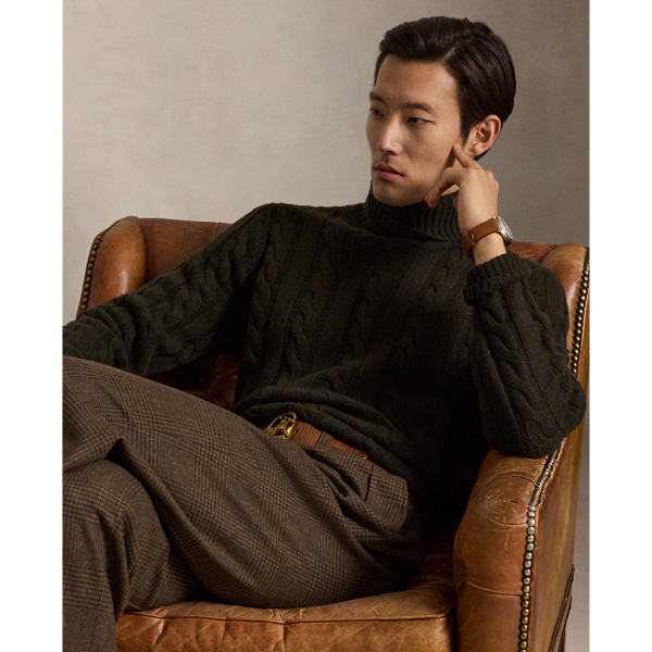 Maglia in Lana e Cashmere a Trecce - Ralph Lauren