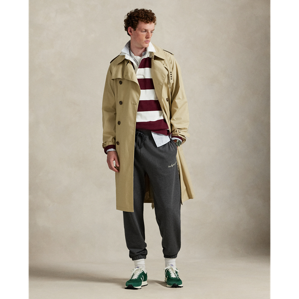 Ralph Lauren Relaxed Fit Logo Fleece Sweatpant In Gray