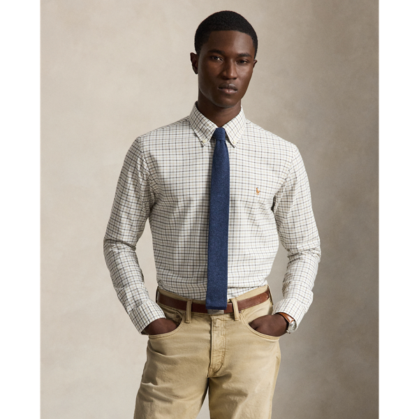 Custom Fit Tattersall Oxford Shirt