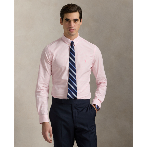 Chemise Slim Fit vichy popeline stretch - Polo Ralph Lauren - Modalova