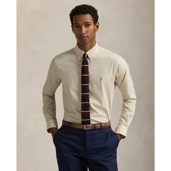 Chemise Slim Fit vichy popeline stretch - Polo Ralph Lauren - Modalova