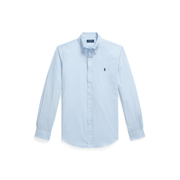 Chemise rayée ajustée popeline stretch - Polo Ralph Lauren - Modalova