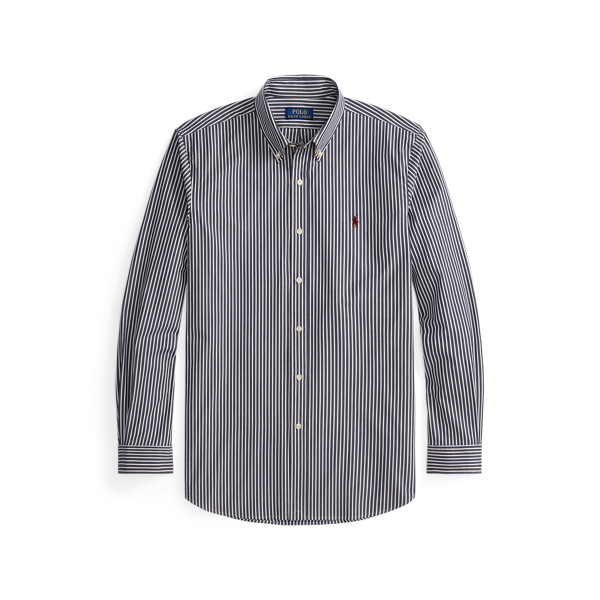 Camicia in popeline stretch a righe Ralph Lauren