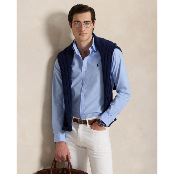 Chemise Slim Fit en popeline stretch - Polo Ralph Lauren - Modalova