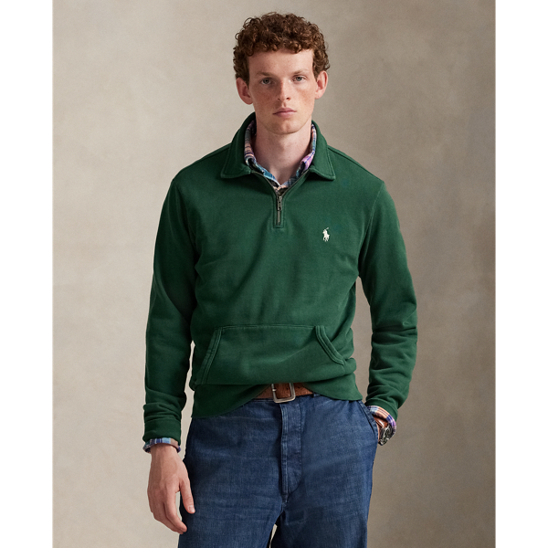 Crafted with loopback cotton that's lighter in weight than our RL Fleece, this sweatshirt is specially washed for a vintage-inspired look and features a soft terry-like interior. It's accented with our signature embroidered Pony on the chest.