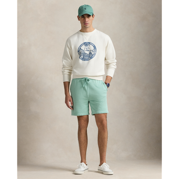 Polo Ralph Lauren 6.5-inch Loopback Fleece Short In Celadon