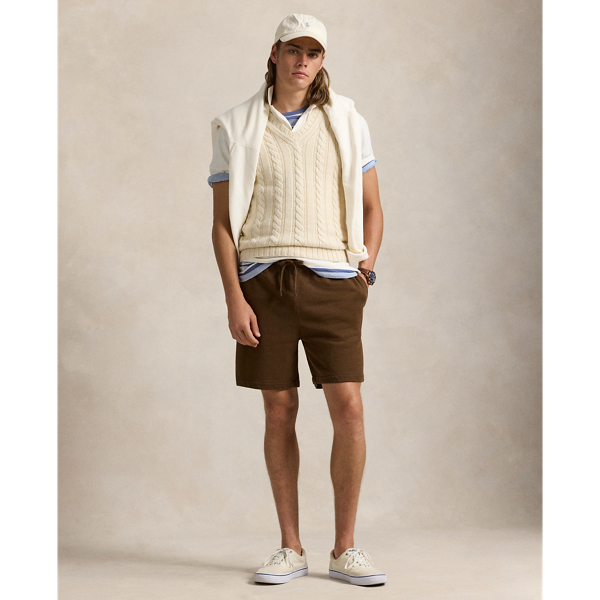 Polo Ralph Lauren 6.5-inch Loopback Fleece Short In Pale Russet