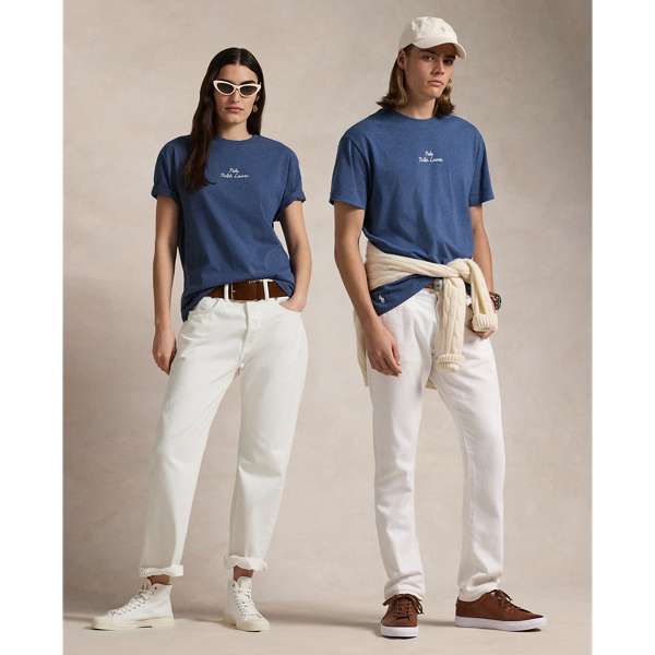 T-shirt à logo en jersey Classic Fit - Polo Ralph Lauren - Modalova