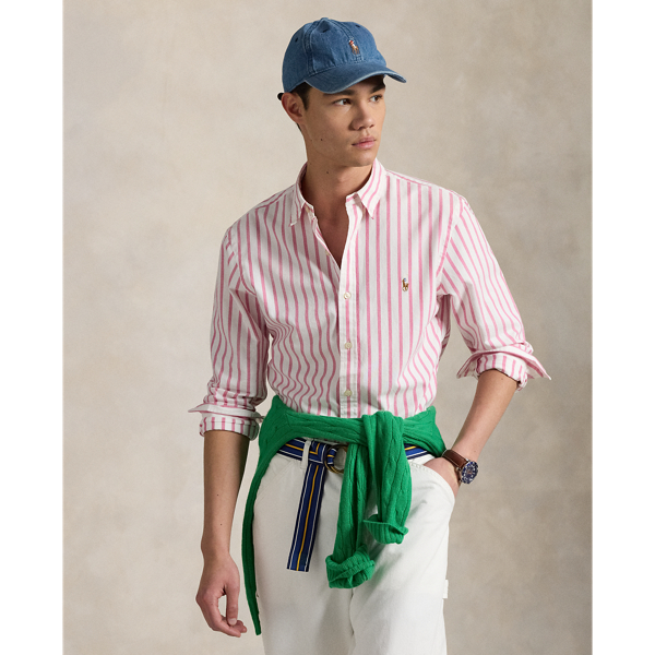 Chemise Oxford rayée Slim Fit - Polo Ralph Lauren - Modalova