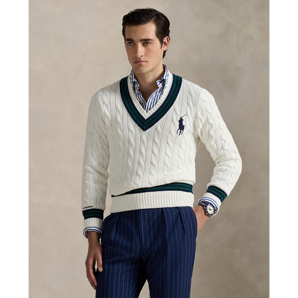 Part of our collection celebrating Wimbledon 2025, this unisex cotton jumper was designed exclusively for the tournament's official umpire uniform. It is embroidered with our signature Big Pony as well as the tournament's logo.