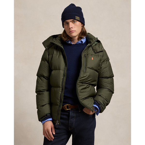 Polo Ralph Lauren The Gorham Down Jacket In Company Olive