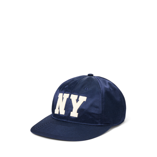 POLO RALPH LAUREN】NY パッチ サテン ボール キャップ I (帽子 