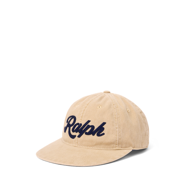 Shop Polo Ralph Lauren Appliquéd Twill Ball Cap In Brown