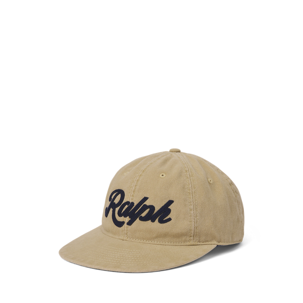 Shop Polo Ralph Lauren Appliquéd Twill Ball Cap In Brown