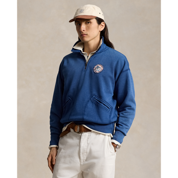Sweat Vintage Fit à col et motif - Polo Ralph Lauren - Modalova