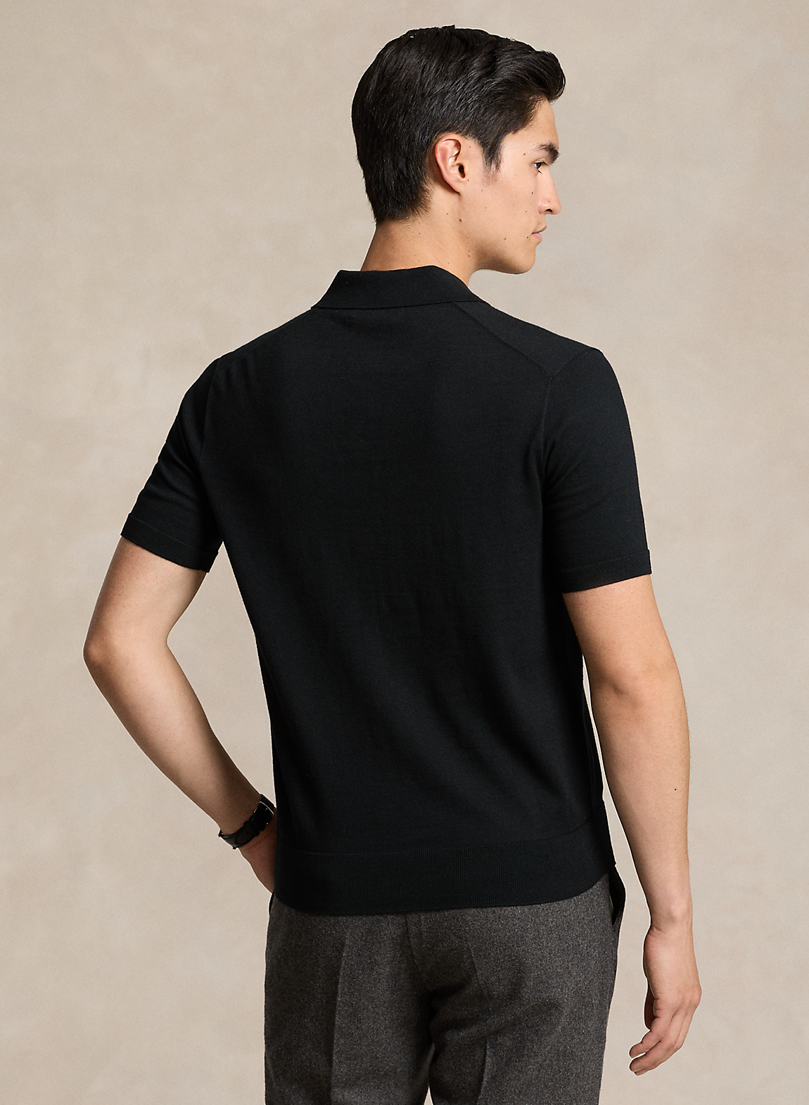 POLO RALPH LAUREN】コットン ポロカラー セーター I (トップス POLO RALPH LAUREN】コットン ポロカラー セーター I (トップス