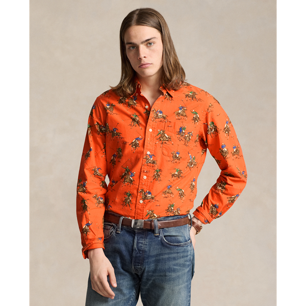 POLO RALPH LAUREN CLASSIC FIT POLO MATCH OXFORD SHIRT