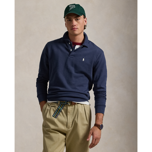 Sweat à col en coton bouclé - Polo Ralph Lauren - Modalova