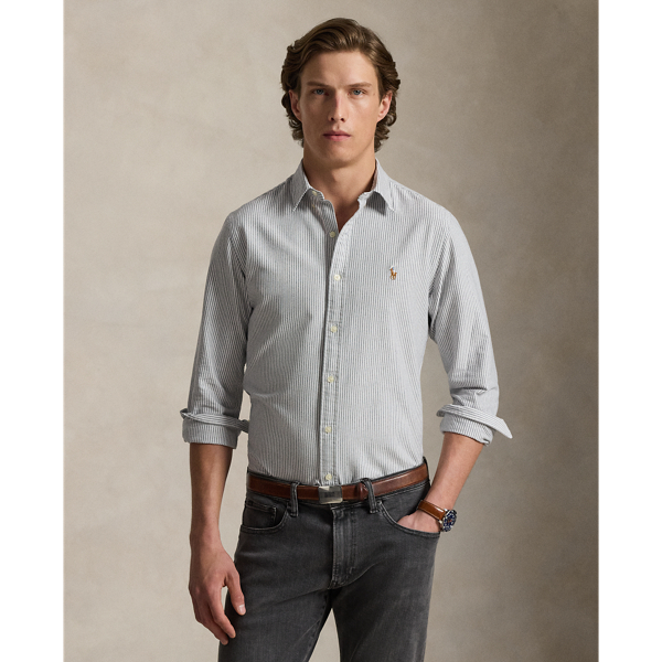 Camicia Oxford a Rigate Slim-Fit Ralph Lauren