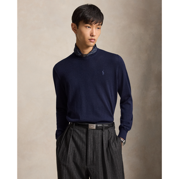 Maglia a Girocollo in Lana Lavabile Ralph Lauren