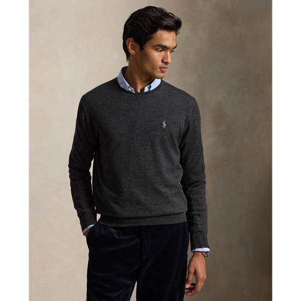 Washable Wool Crewneck Jumper